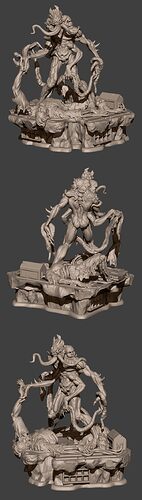 Epic Ravenous 3D modeling.