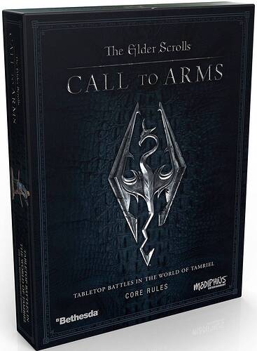 Elder Scrolls Call to Arms Core Rules Box Tabletop Battles in the World of Tamriel