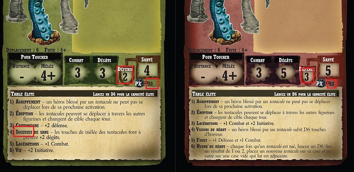 Ennemi Tentacule (décalage) (Suceurs)