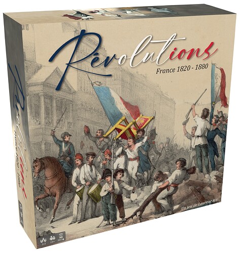 Boite 3D Revolutions - France 1820 1880