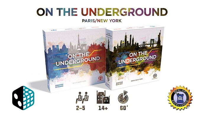 On the Underground - Paris  New York
