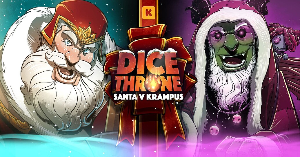 Dice Throne Christmas in July par Roxley livraison déc. 2022