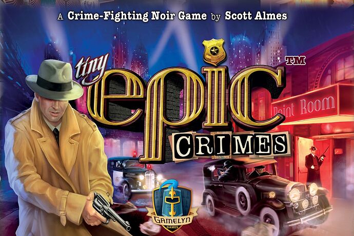 Tiny Epic Crimes - par Gamelyn Games