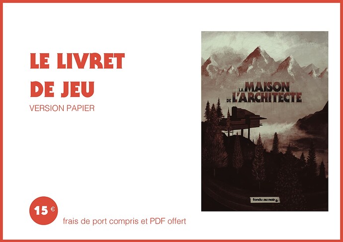 La MAison de l'Architecte Livret