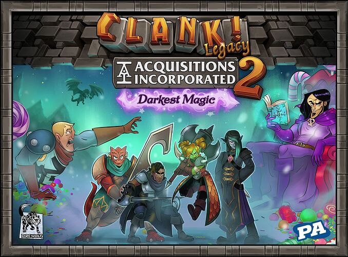 Clank! Legacy 2 Acquisitions Incorporated — Darkest Magic - par Dire Wolf