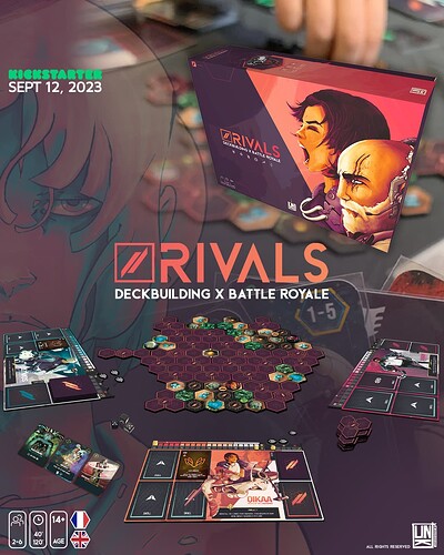 Rivals jeu de société nantais