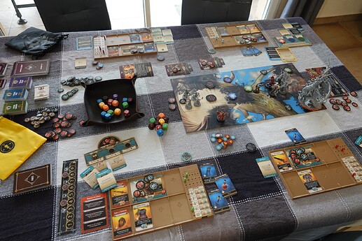 Le jeu en place