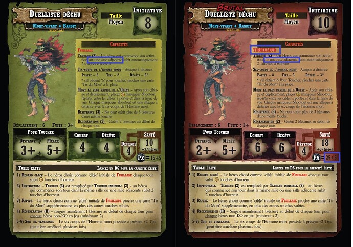 Ennemi Duelliste Déchu (dans la même salle) 2x (FUSILLADE) (15+5)