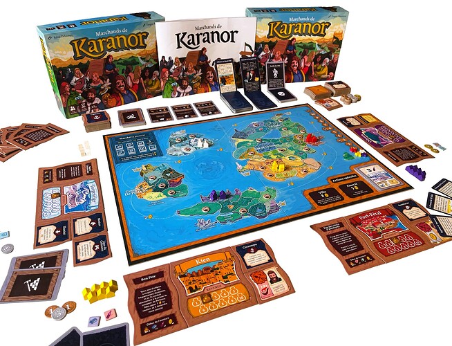 Marchands de Karanor fond blanc