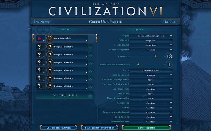 CivVI écran 1