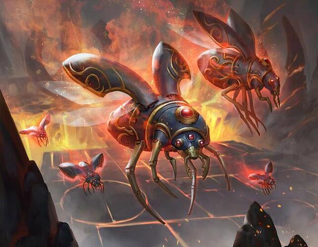 AracKhan Wars Forge Mosquito Artwork Final Render