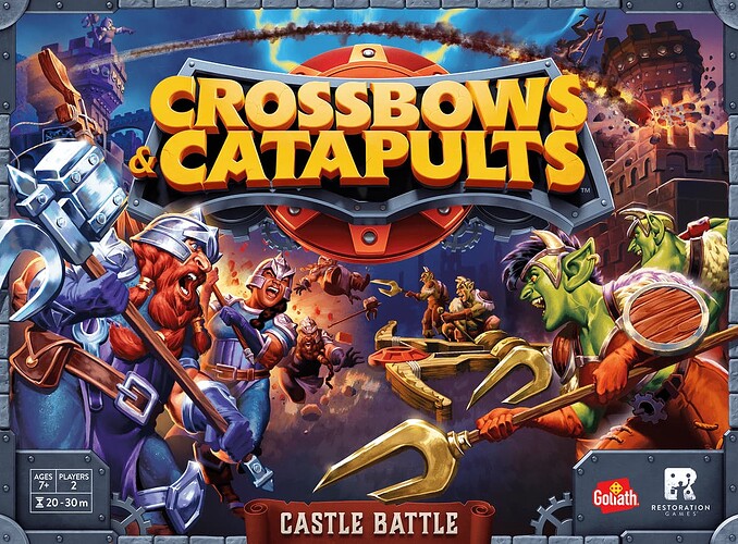 Crossbows and Catapults - par Restoration Games