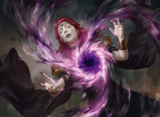 AW Artwork Red Spell Negative Sorcery CMYK