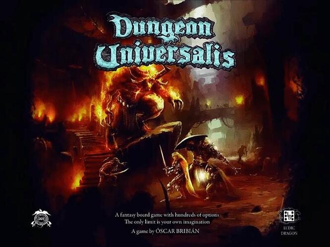 Dungeon Universalis - de Oscar Bribian - par Ludic Dragon Games