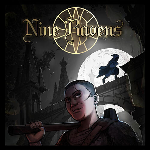Nine Ravens - Cover Deluxe Square