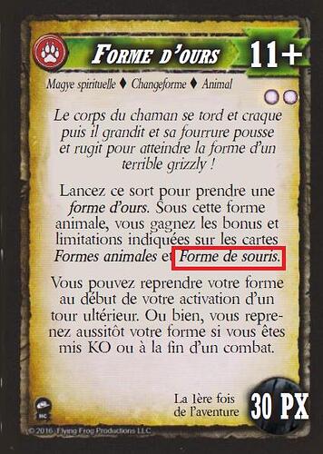 Chaman de Malroche (Forme d'ours)