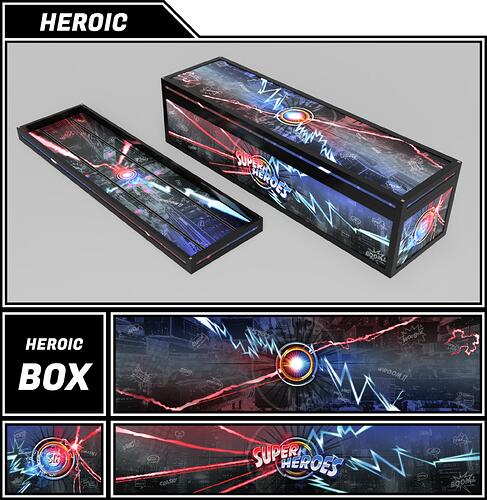 Finishes - Heroic - Illustrations - SQR 01