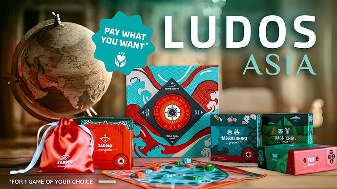 Ludos The Ancient Games Collection - Asia - par Lemery Games
