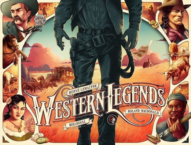 Western Legends Big Box - par Kolossal Games