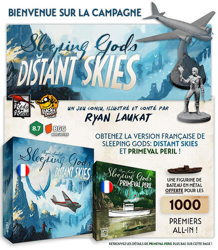 Distant Skies en version française ! Lucky Duck Games • Game On T