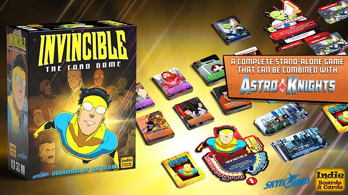Invincible: The Card Game!, la saison 3 de ASTRO KNIGHTS