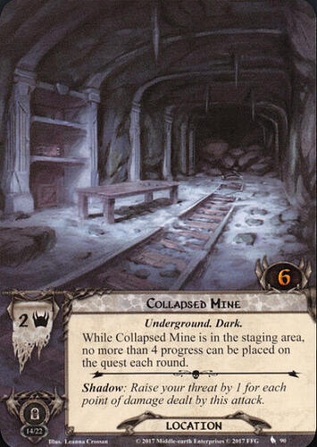 mine effondrée