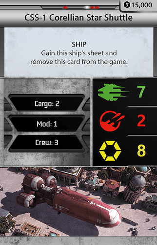 Ships Deck - CSS-1 Corellian Star Shuttle