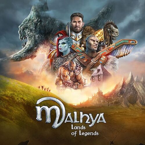Malhya Lands of Legends - par 4 Univers et La Boîte de Jeu