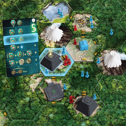 Scoring bonus temple