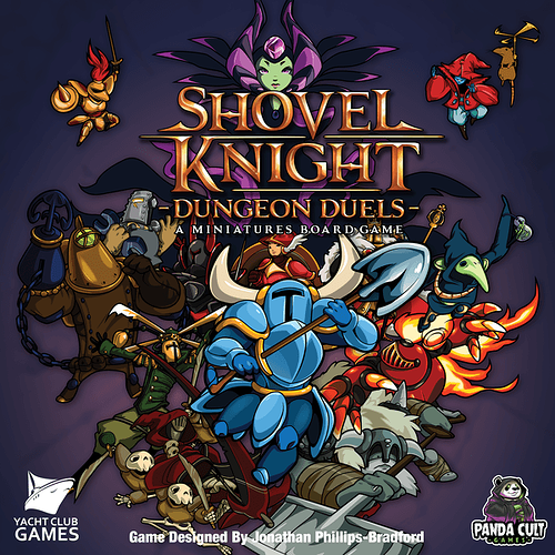 Shovel Knight Dungeon Duels, Panda Cult Games LLC, 2019 -- front cover