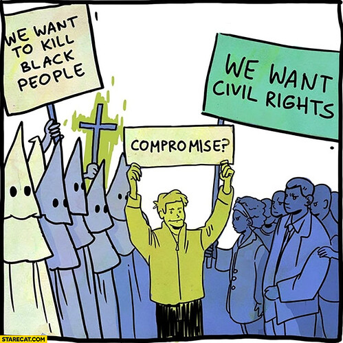 we-want-to-kill-black-people-vs-we-want-civil-rights-compromise
