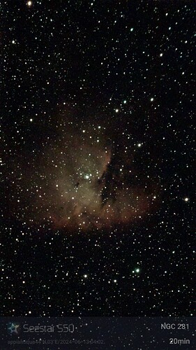 NGC 281   20mn