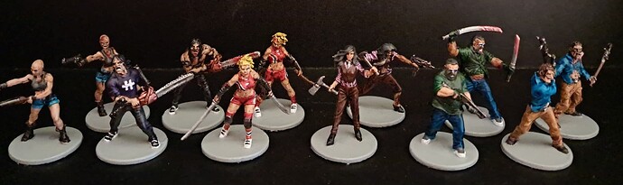 Zombicide Prison Outbreak persos