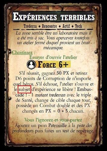 Carte rencontre trederran (sujet)