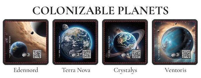 Colonizable Planets