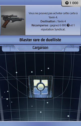 Yavin 4 - Blaster rare de duelliste