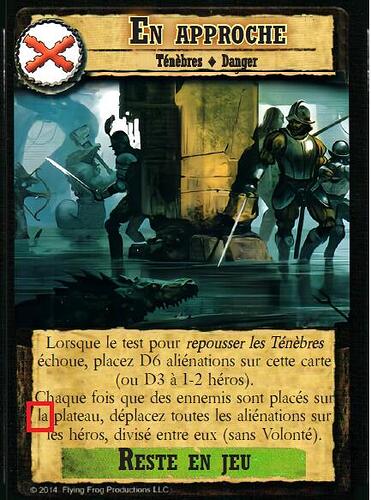 Carte ténèbre (le)