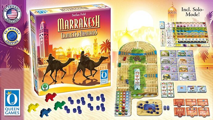Marrakesh Camels & Nomads - par Queen Games