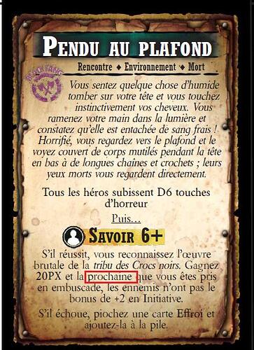 Carte Rencontre (prochaine fois que)