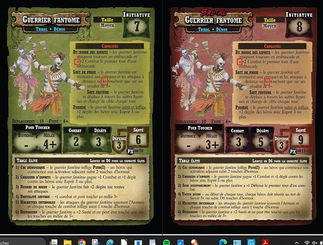 Guerrier Fantôme (ont) 2x (le) 2x