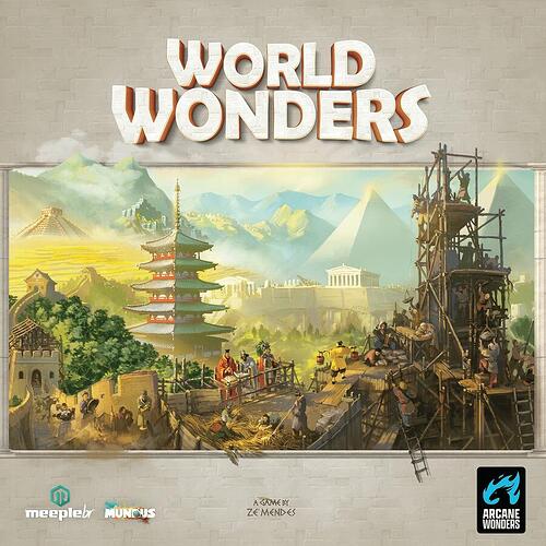 World Wonders - de Zé Mendes - par MeepleBR  Arcane Wonders