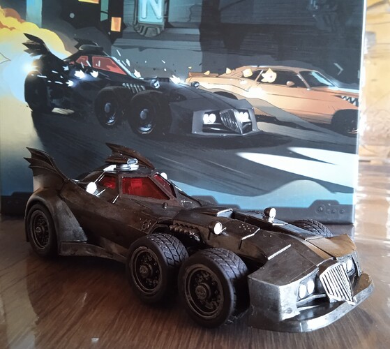 Batman Gotham City Chronicles extension Batmobile 01