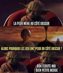 Star Wars - côte obscure peur