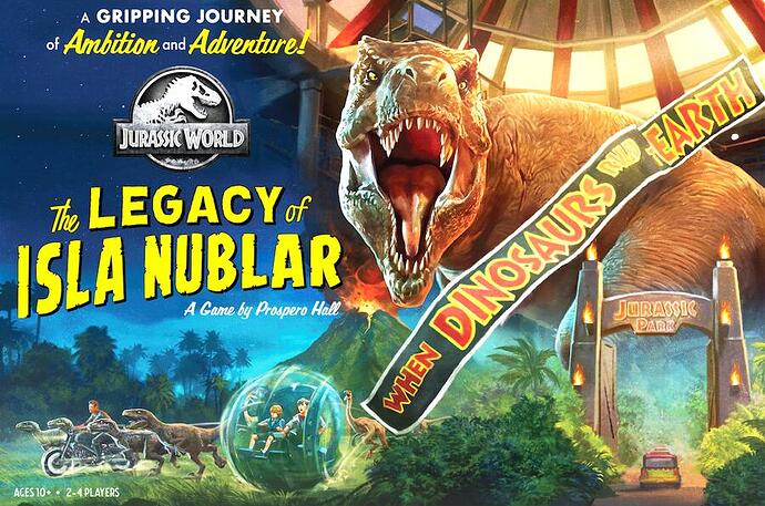 Jurassic World The Legacy of Isla Nublar - par Funko Games