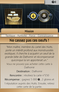 Mission - Dathomir Ne cassez pas ces oeufs !