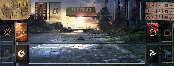 THE ROAD 84x32