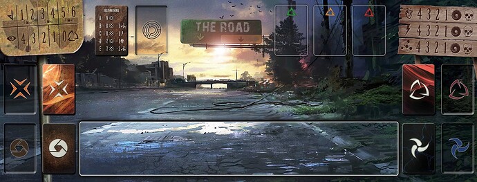 Playmat THE ROAD 84x32