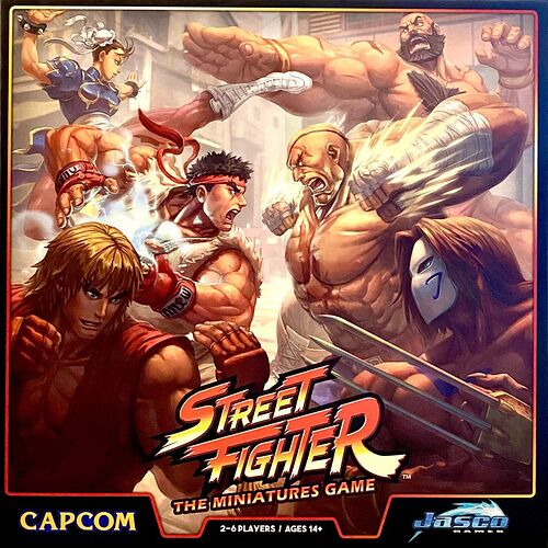 Street Fighter  The Miniatures Game - par Jasco Games