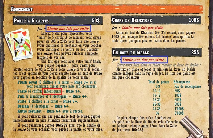 Salle de Jeux (trois fois par visite) (identique)(jeux)