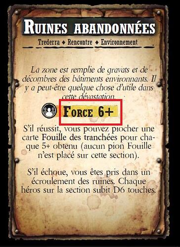 Carte rencontre trederran (Force 5+)